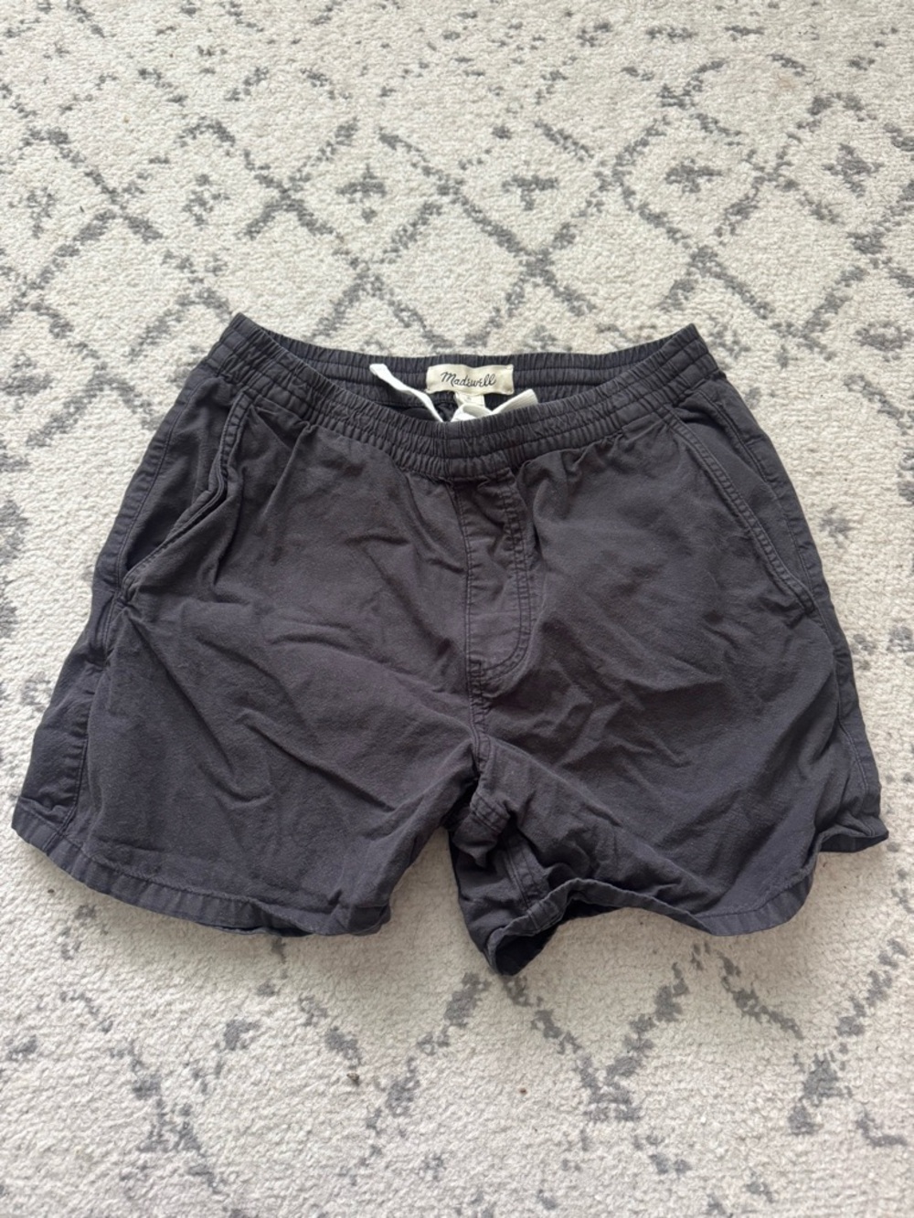 Men’s Madewell Cotton Hemp Blend Everywear shorts